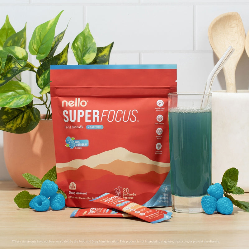 Blue Raspberry - Caffeine