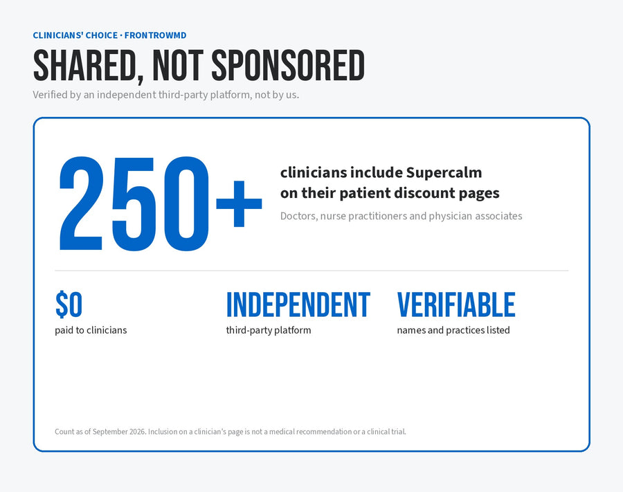 More than 250 clinicians put it on their patient pages, and none were paid