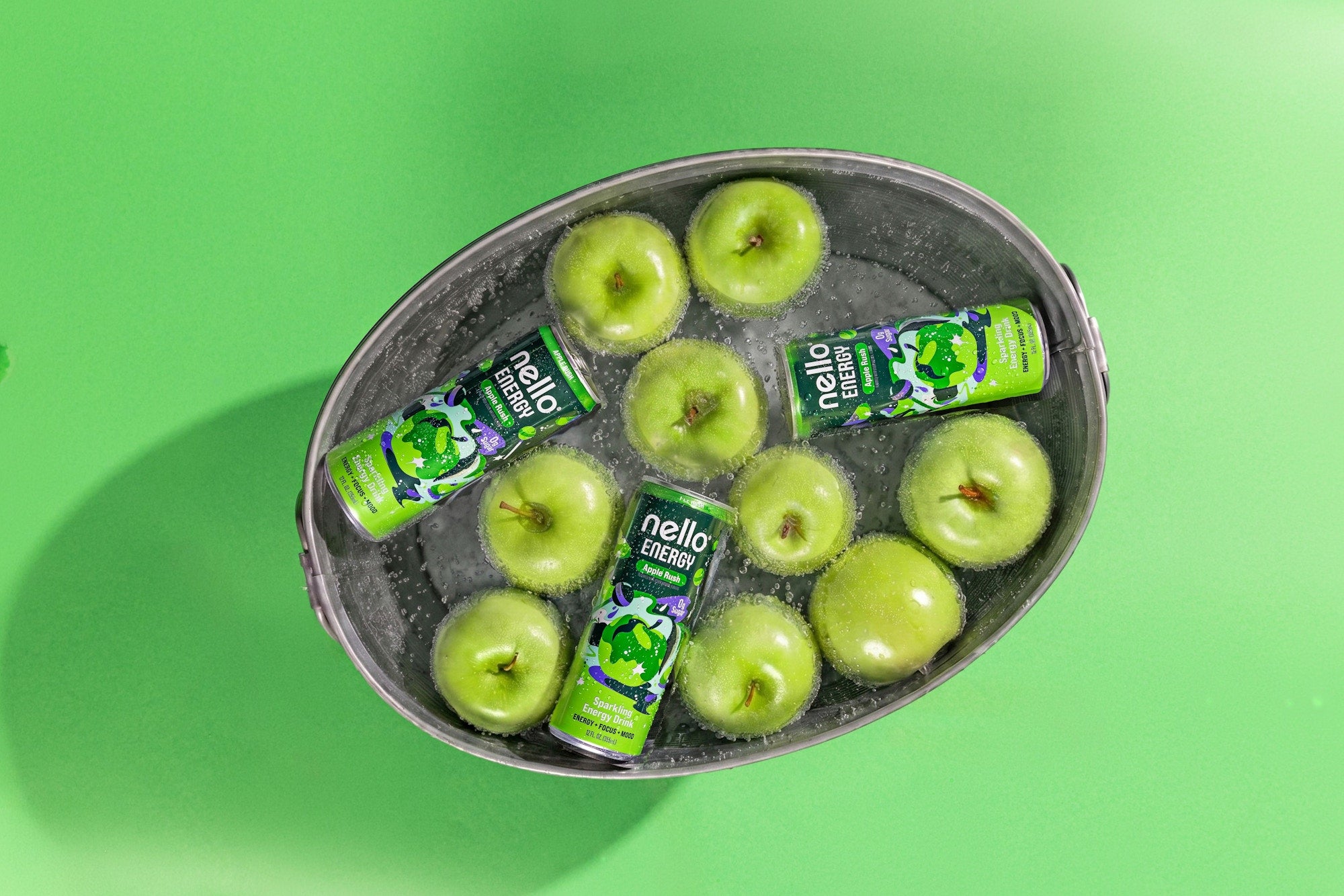 Nello Energy Apple Rush product arrangement