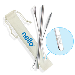 Straw + Spoon Kit